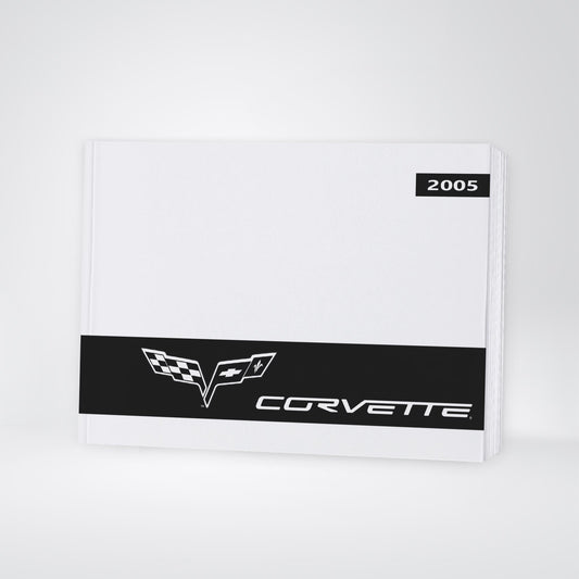 2005 Chevrolet Corvette Owner's Manual | English