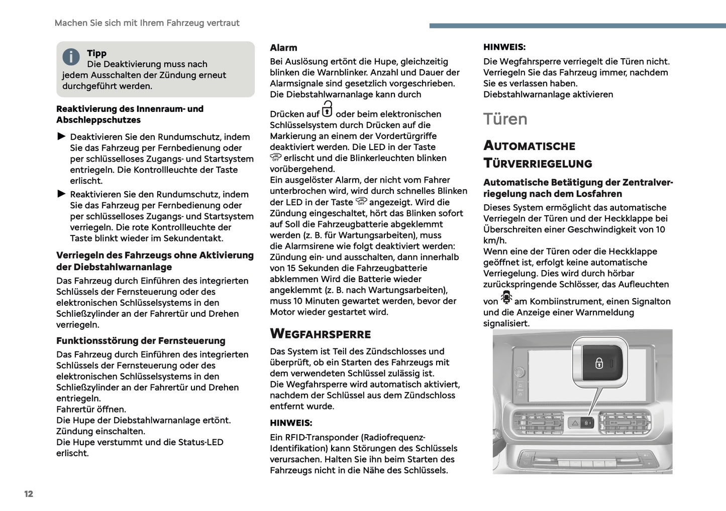 2025 Citroën Berlingo/Berlingo Van Owner's Manual | German