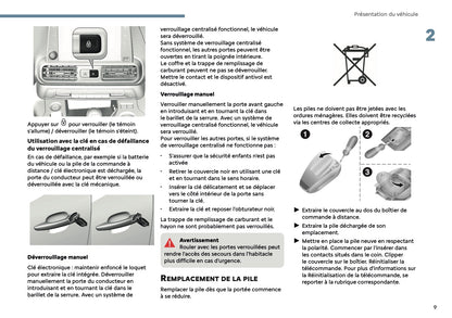 2025 Citroën Berlingo/Berlingo Van Owner's Manual | French