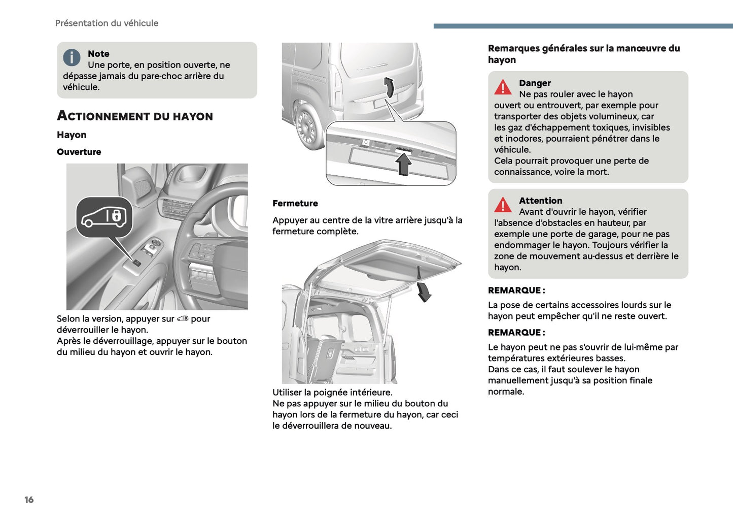 2025 Citroën Berlingo/Berlingo Van Owner's Manual | French