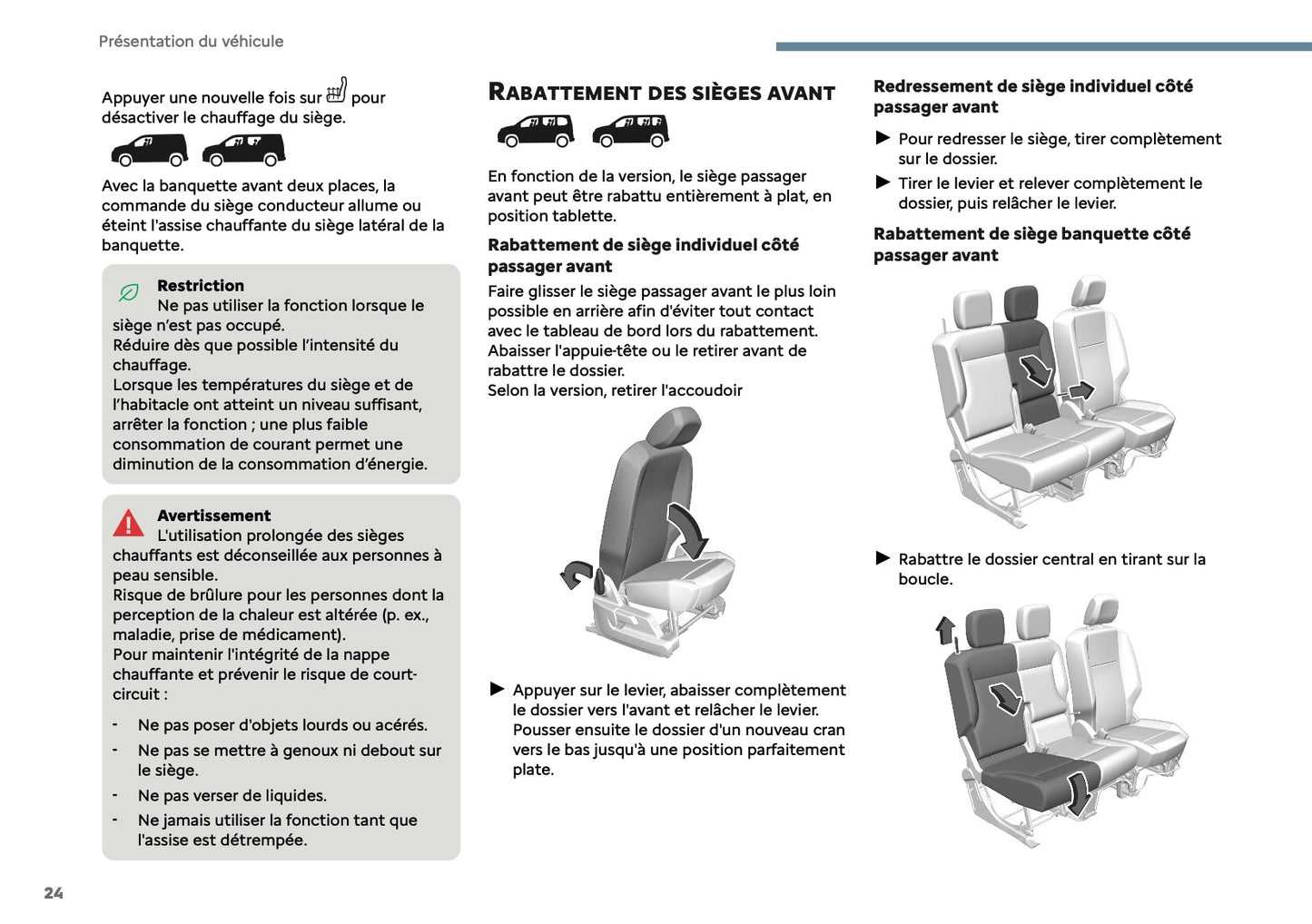2025 Citroën Berlingo/Berlingo Van Owner's Manual | French