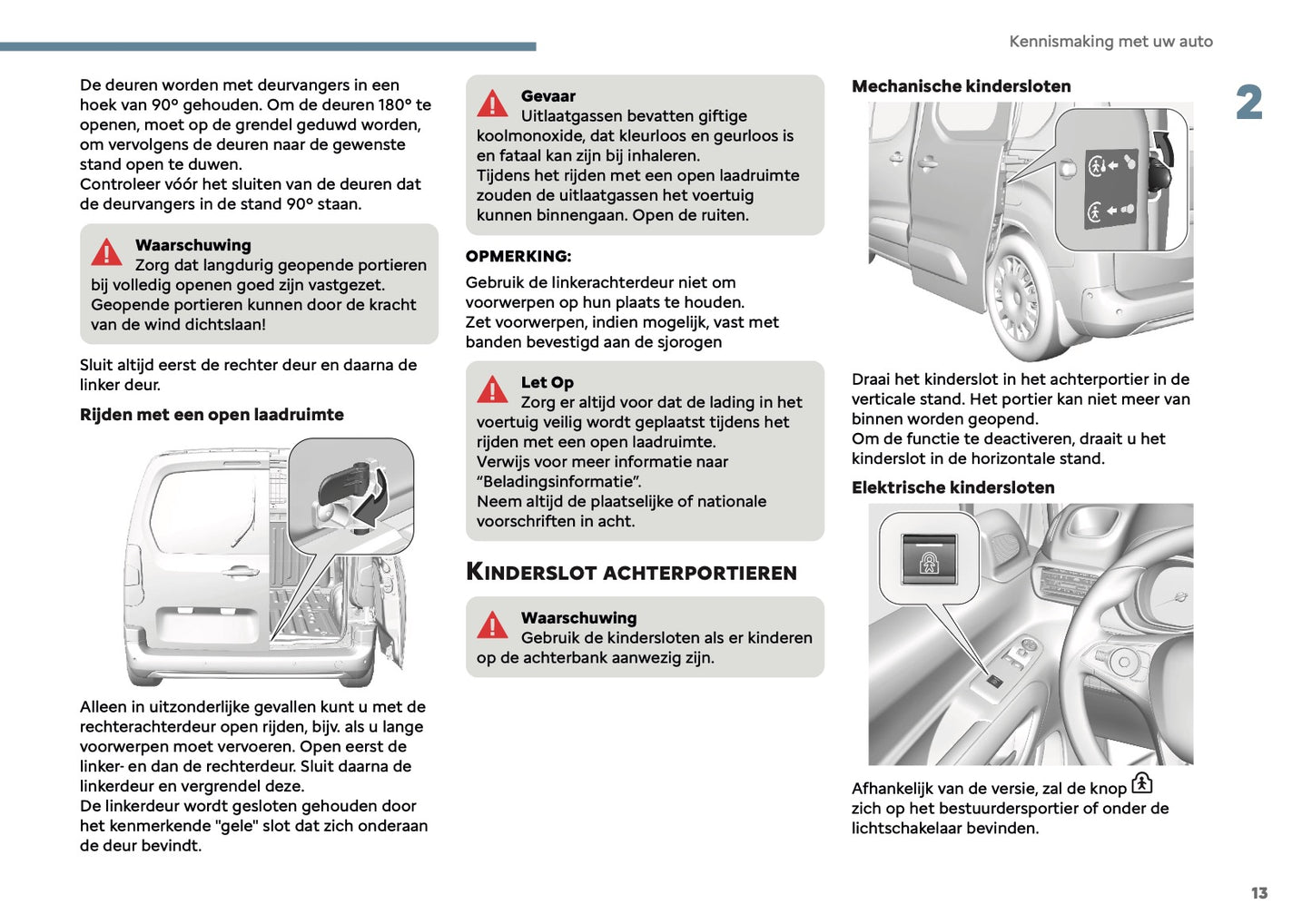 2025 Citroën Berlingo/Berlingo Van Owner's Manual | Dutch