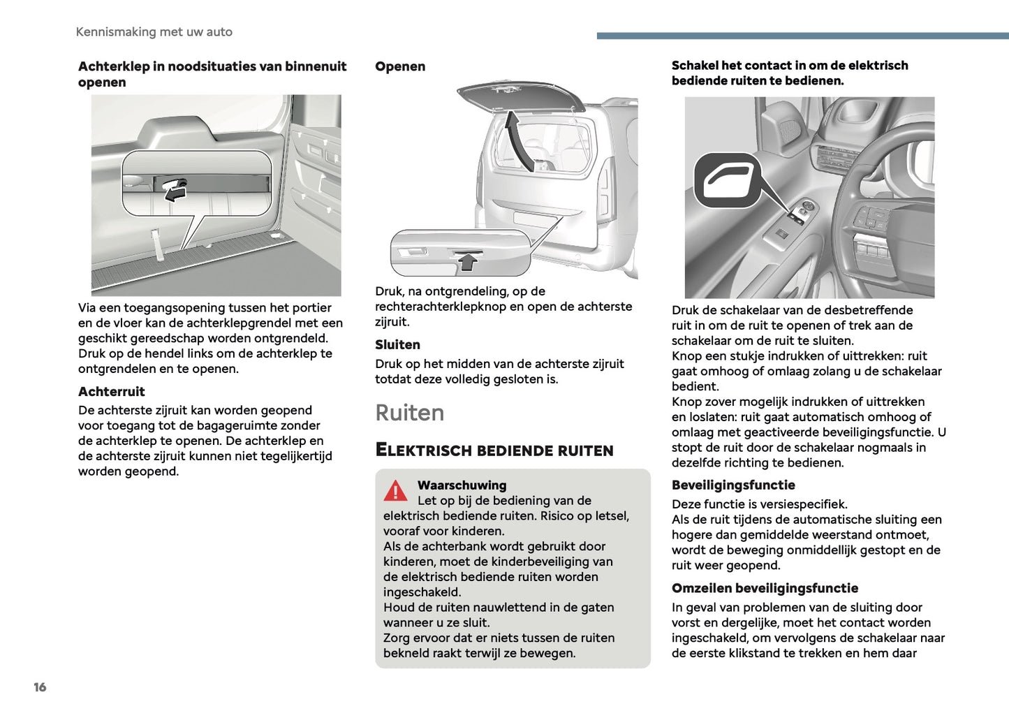 2025 Citroën Berlingo/Berlingo Van Owner's Manual | Dutch