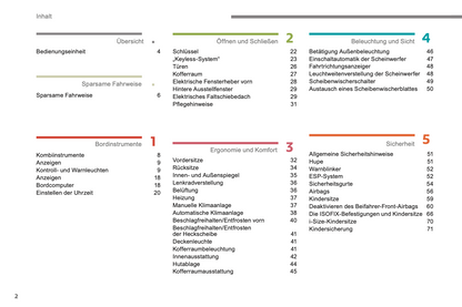 2018-2022 Citroën C1 Owner's Manual | German