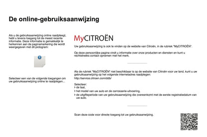 2015-2016 Citroën C1 Gebruikershandleiding | Nederlands