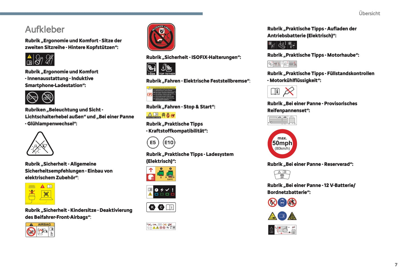 2024-2025 Citroën C3 Aircross Owner's Manual | German