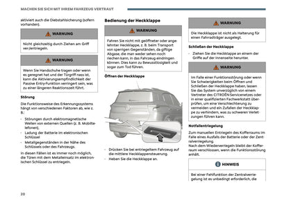 2026 Citroën C3 Aircross Bedienungsanleitung | Deutsch