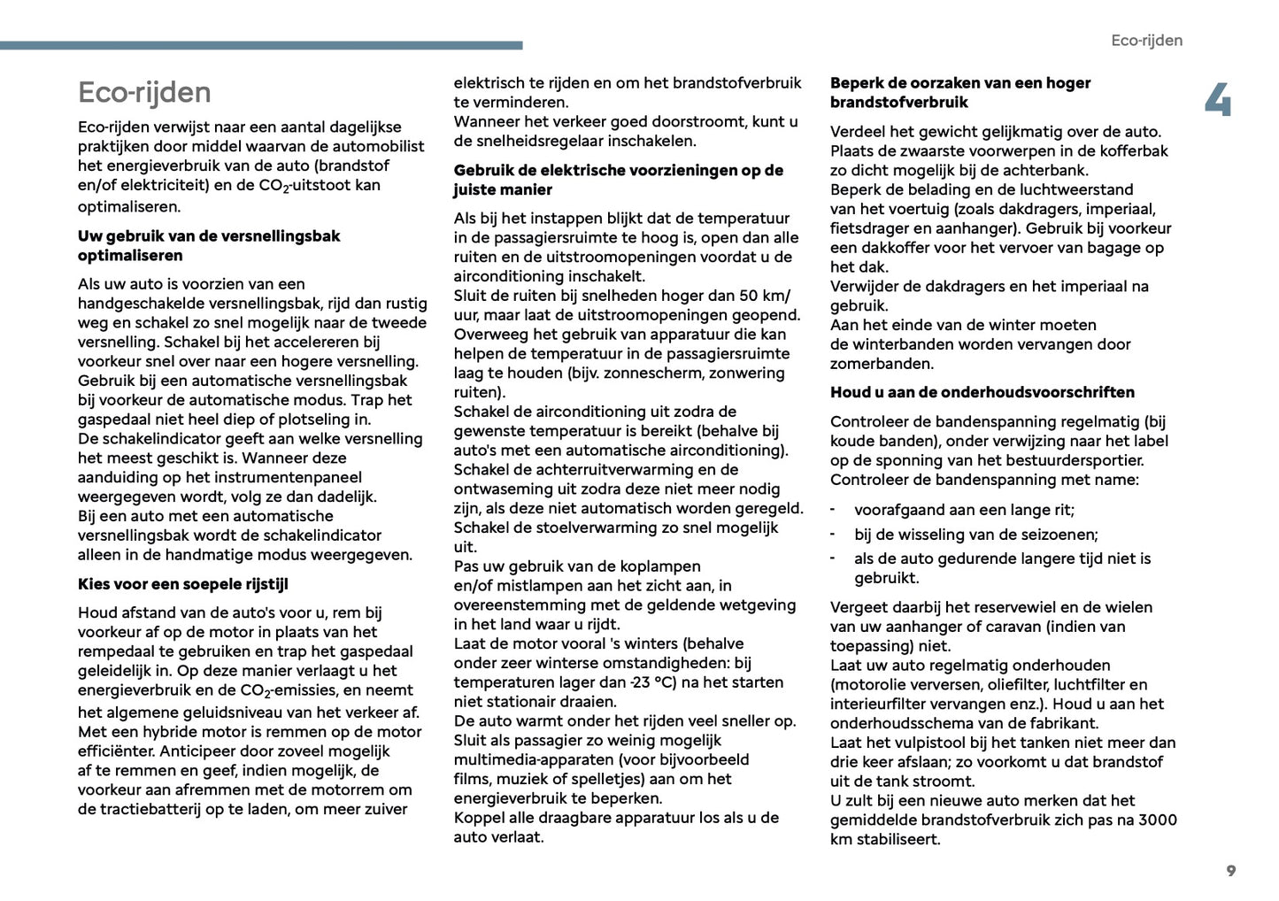 2025 Citroën C3 Aircross Owner's Manual | Dutch