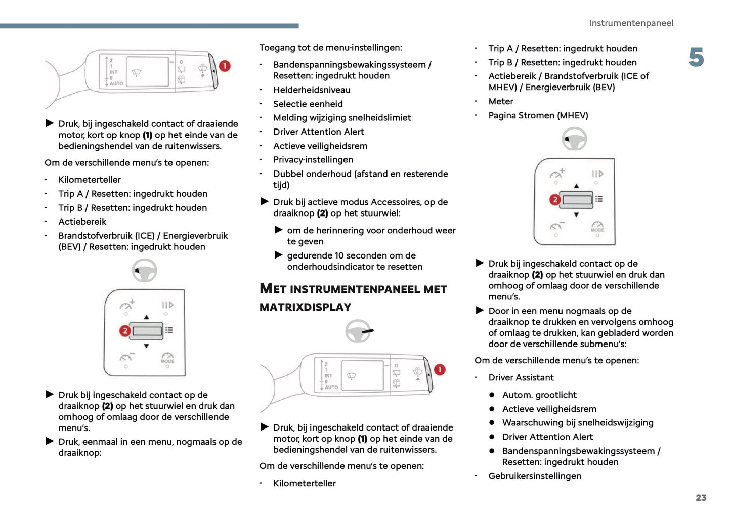 2025 Citroën C3 Aircross Owner's Manual | Dutch