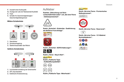 2022-2024 Citroen C3 Bedienungsanleitung | Deutsch