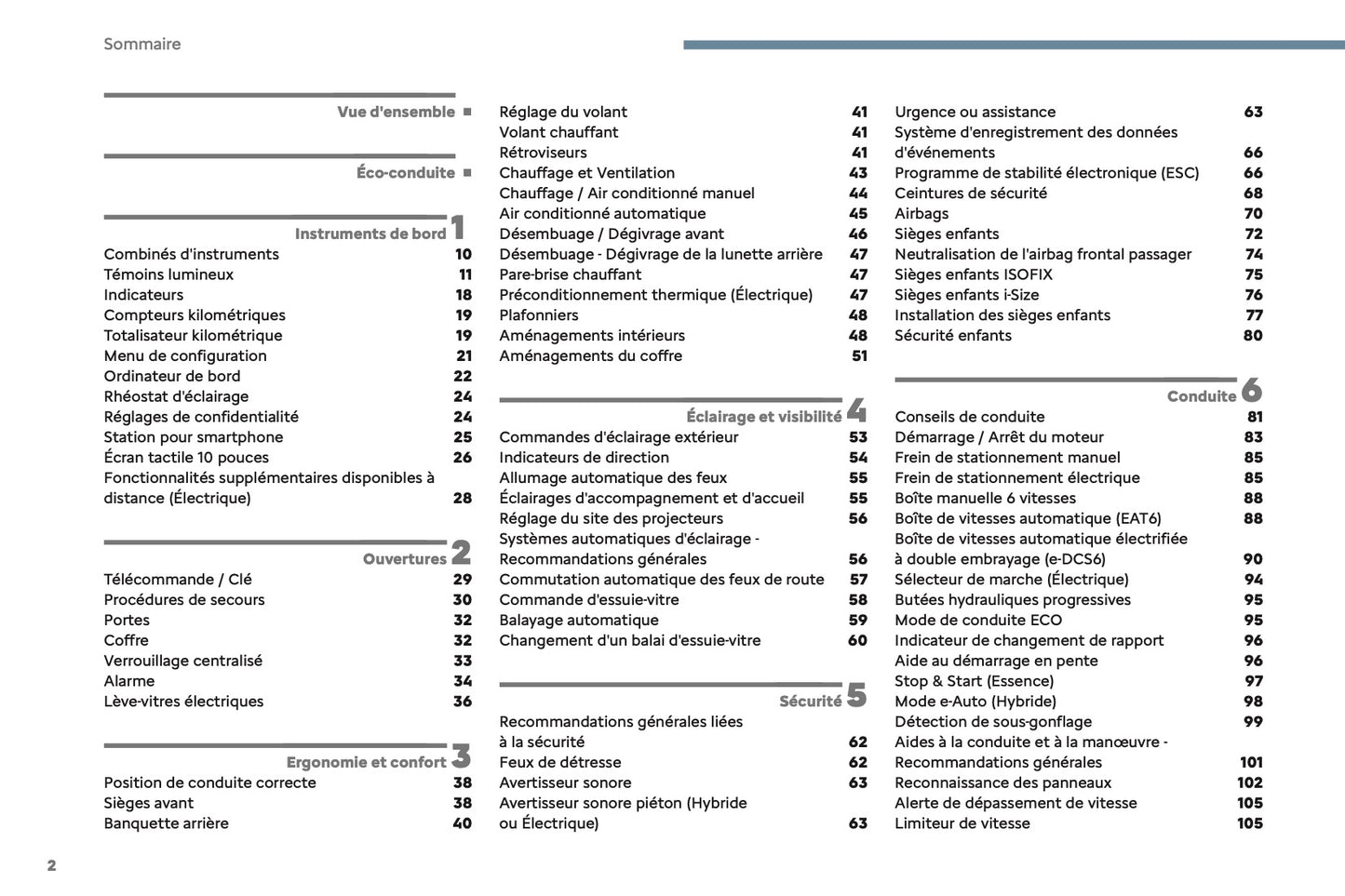 2024-2025 Citroën C3 Owner's Manual | French