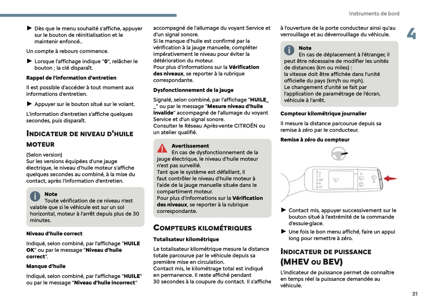 2025 Citroën C3 Owner's Manual | French