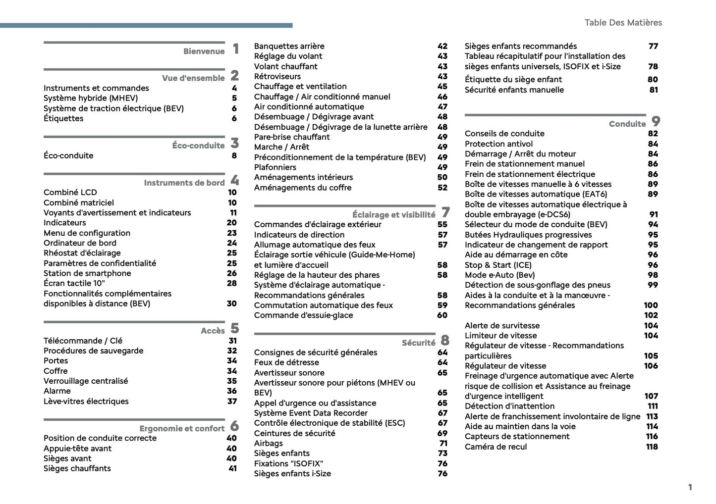 2025 Citroën C3 Owner's Manual | French