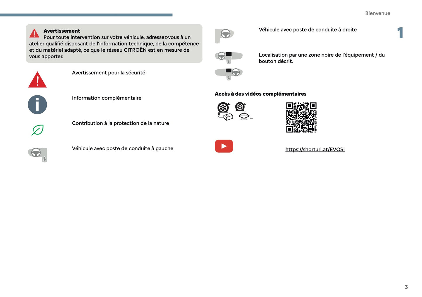 2025 Citroën C3 Owner's Manual | French