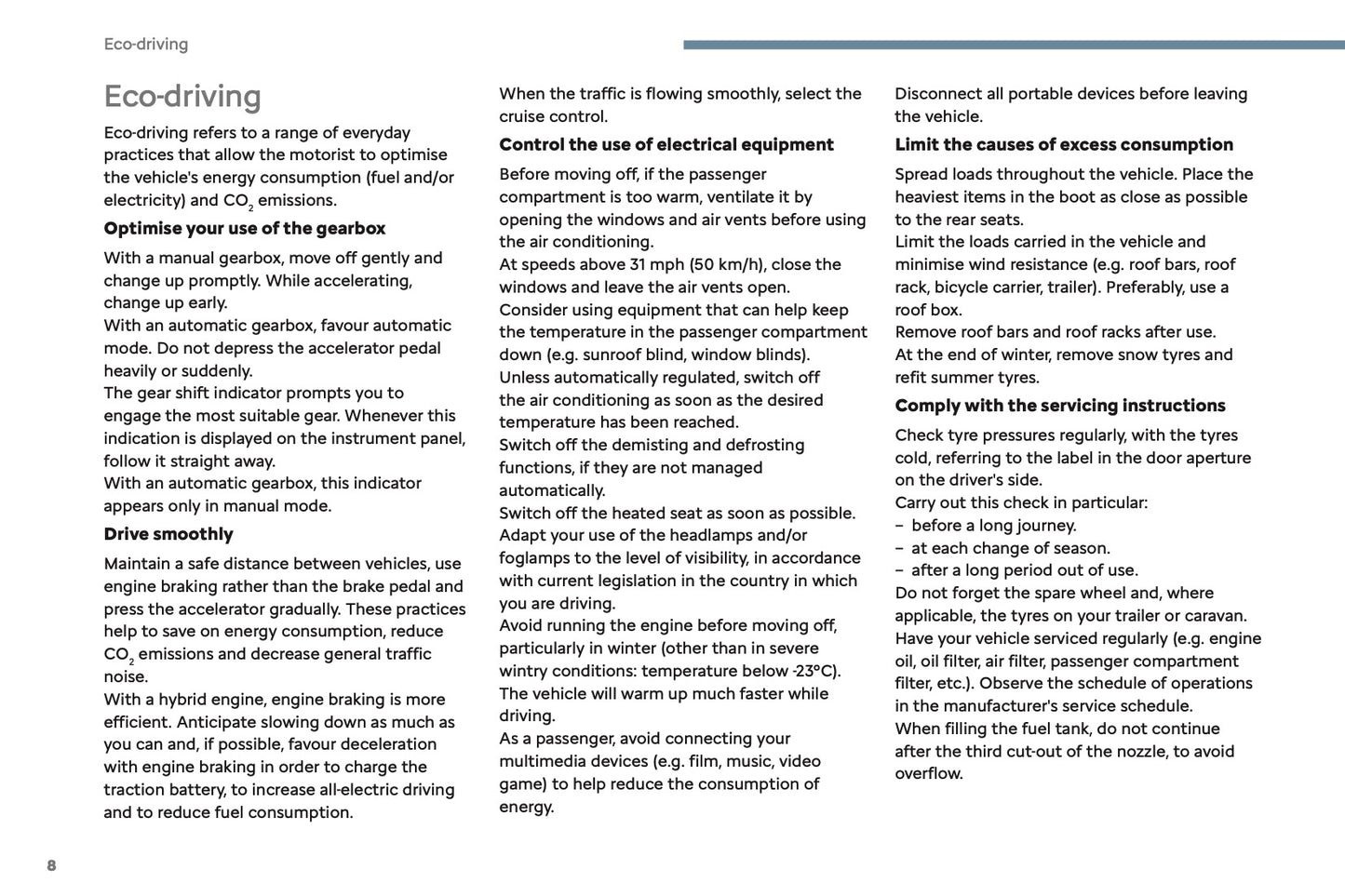 2024-2025 Citroën C3 Owner's Manual | English