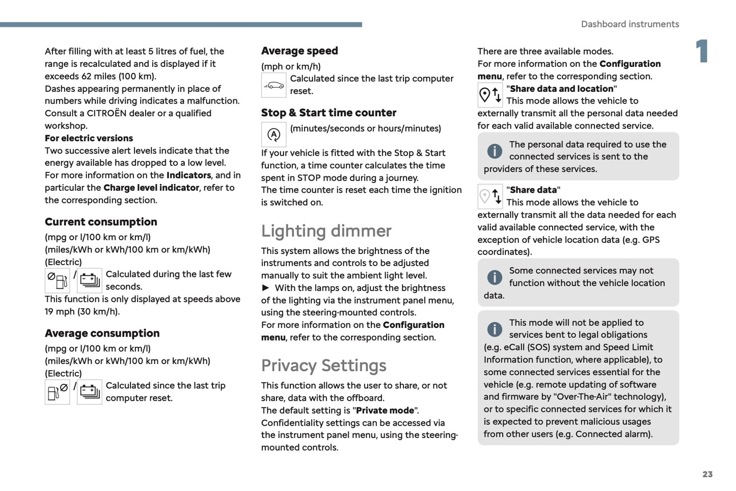 2024-2025 Citroën C3 Owner's Manual | English