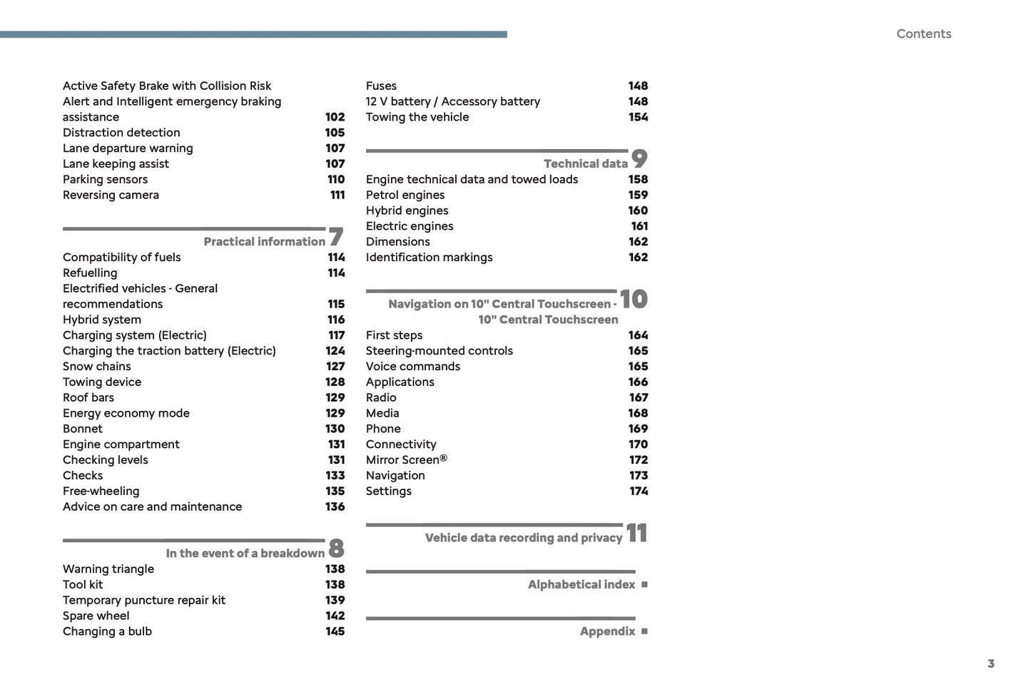 2024-2025 Citroën C3 Owner's Manual | English