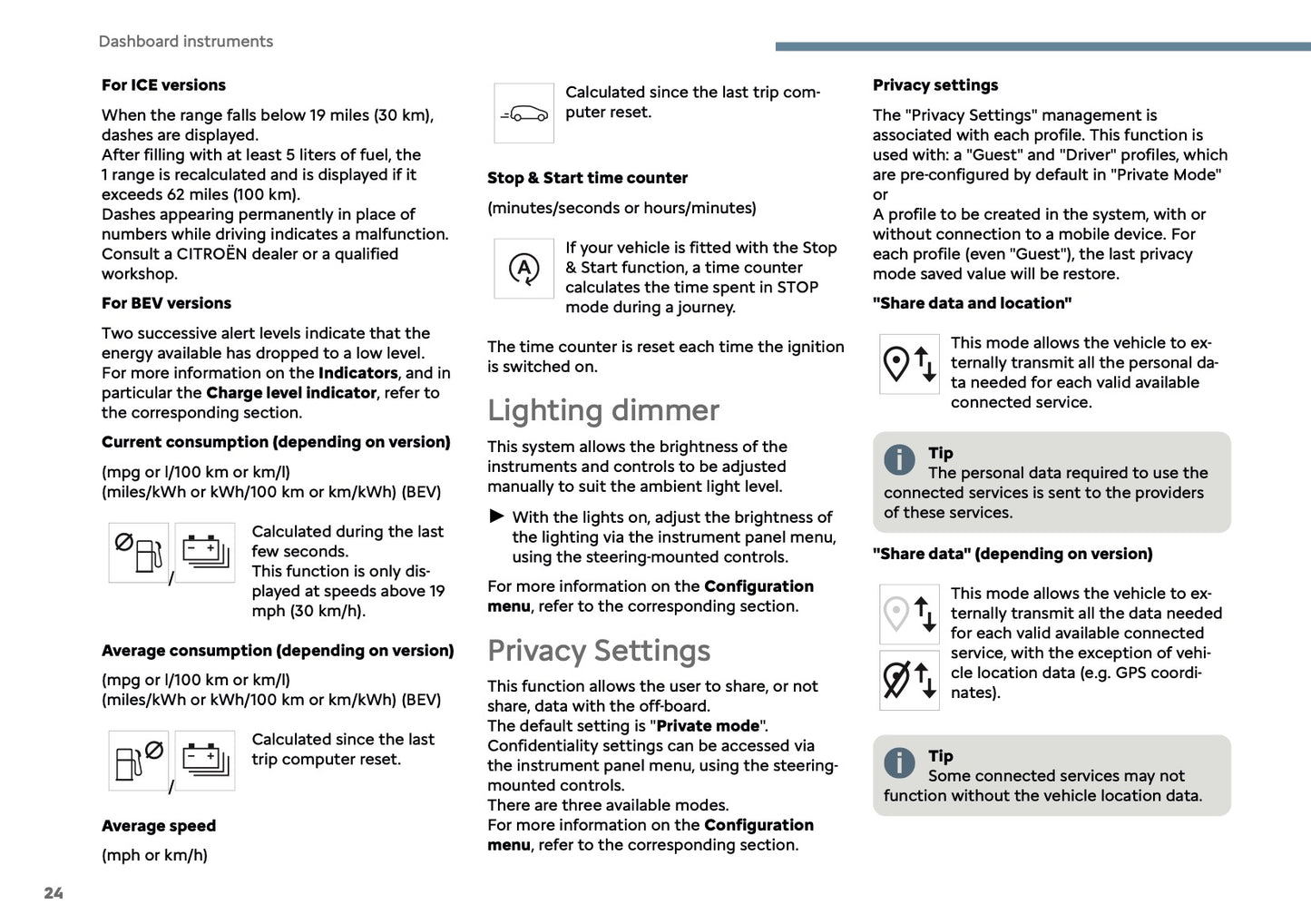 2025 Citroën C3 Owner's Manual | English