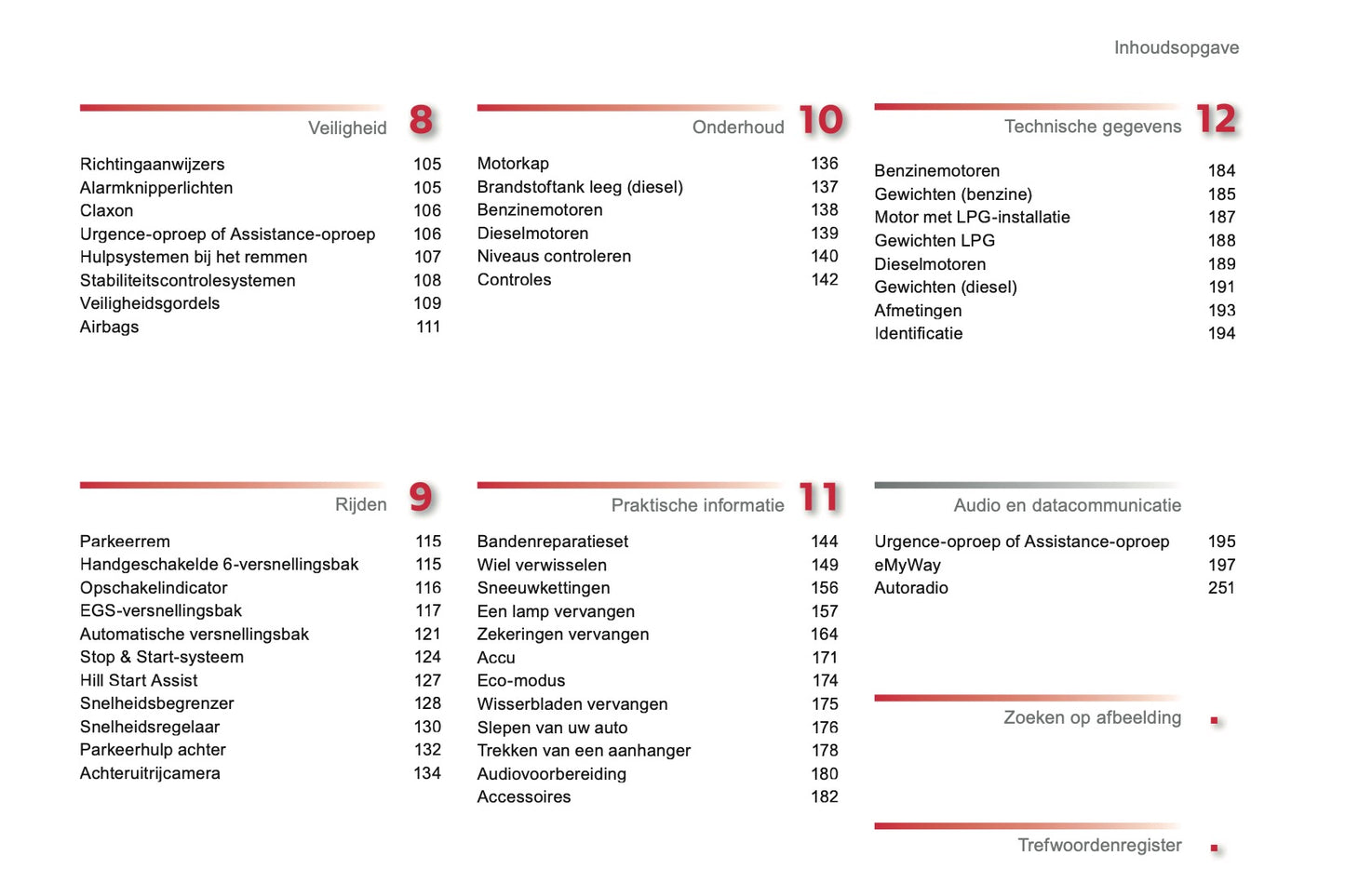 2013-2014 Citroën C3 Gebruikershandleiding | Nederlands