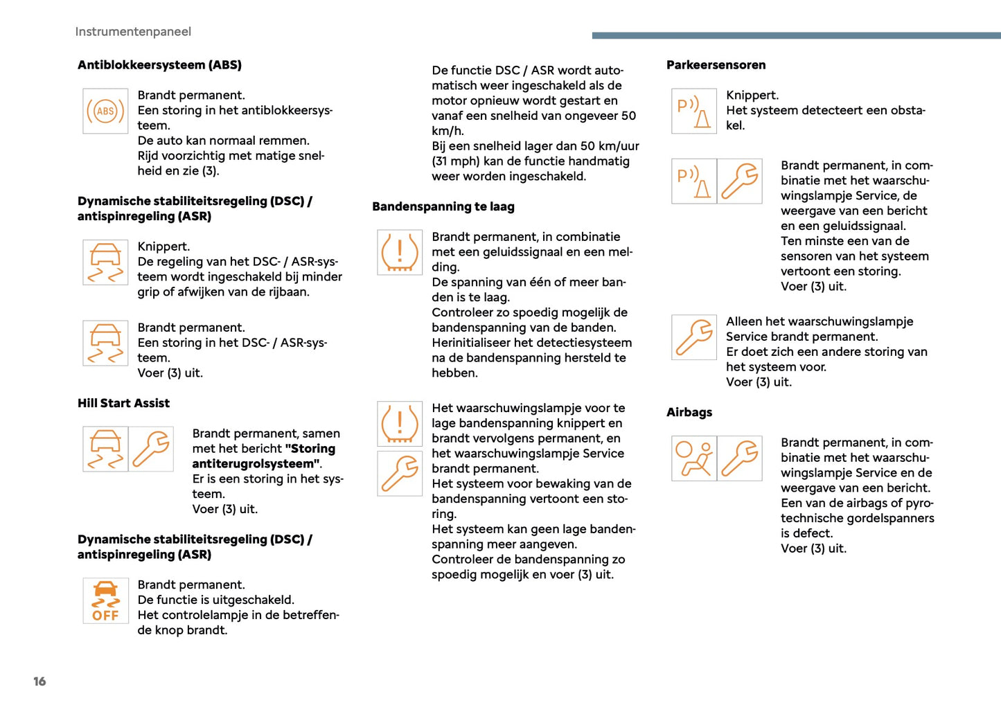2025 Citroën C3 Owner's Manual | Dutch