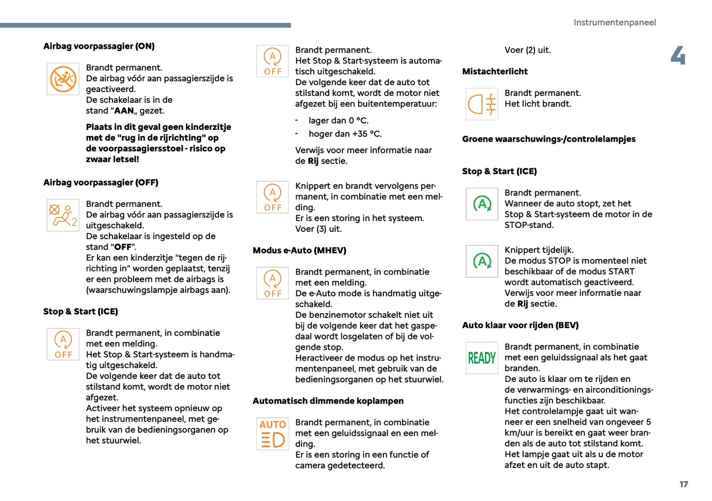 2025 Citroën C3 Owner's Manual | Dutch