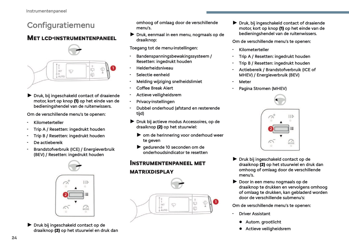 2025 Citroën C3 Owner's Manual | Dutch