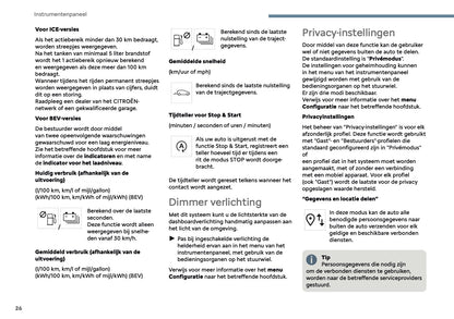 2025 Citroën C3 Owner's Manual | Dutch