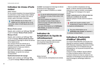 2021-2022 Citroën C4/e-C4 Owner's Manual | French