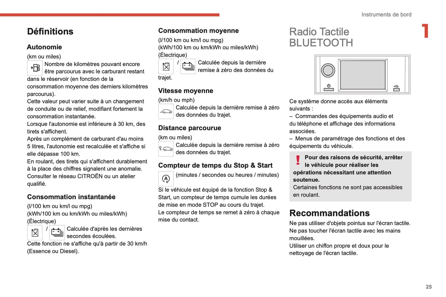 2021-2022 Citroën C4/e-C4 Owner's Manual | French