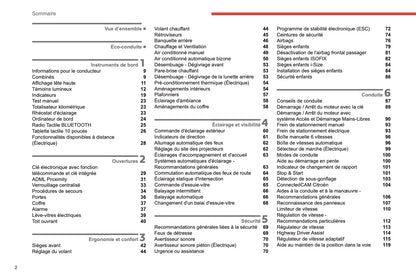 2021-2022 Citroën C4/e-C4 Owner's Manual | French