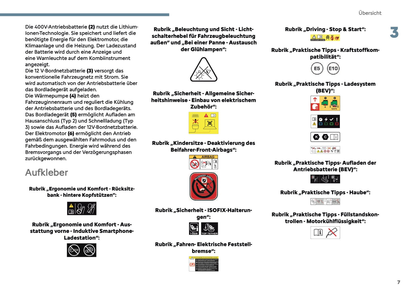 2025 Citroën C3 Aircross Owner's Manual | German