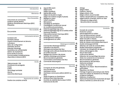 2025 Citroën C3 Aircross Owner's Manual | French