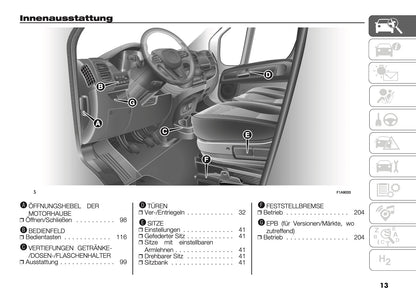 2024-2025 Citroën Jumper/Relay Owner's Manual | German