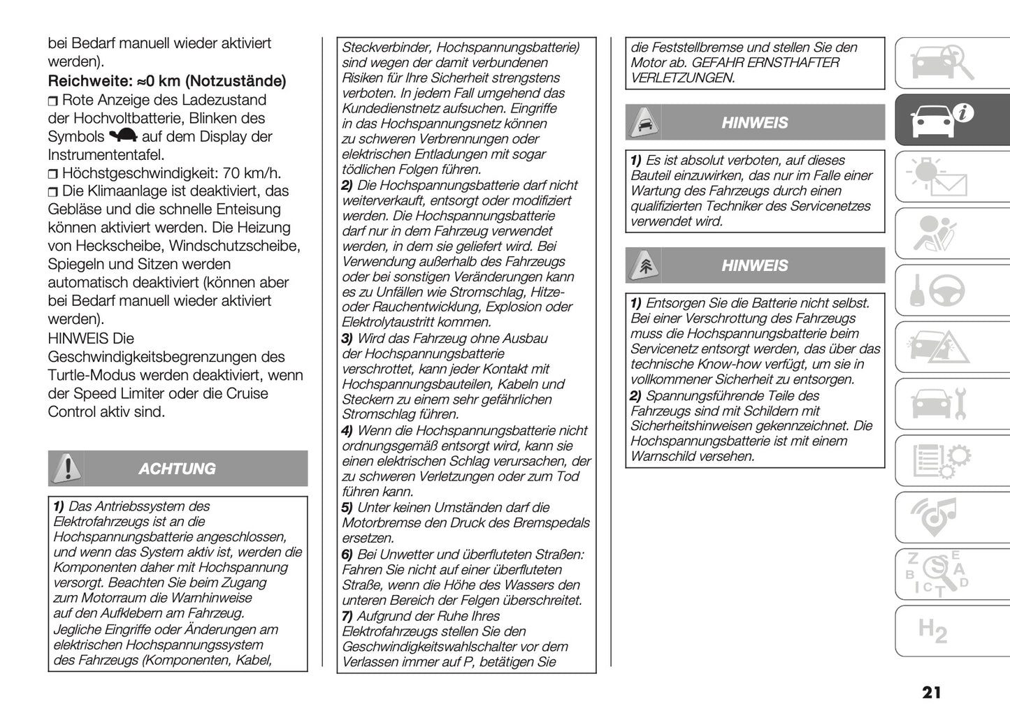 2024-2025 Citroën Jumper/Relay Owner's Manual | German