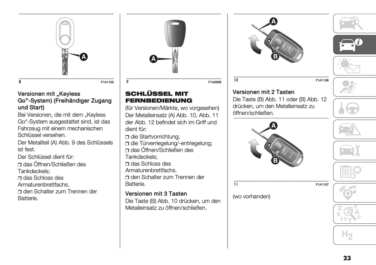2024-2025 Citroën Jumper/Relay Owner's Manual | German