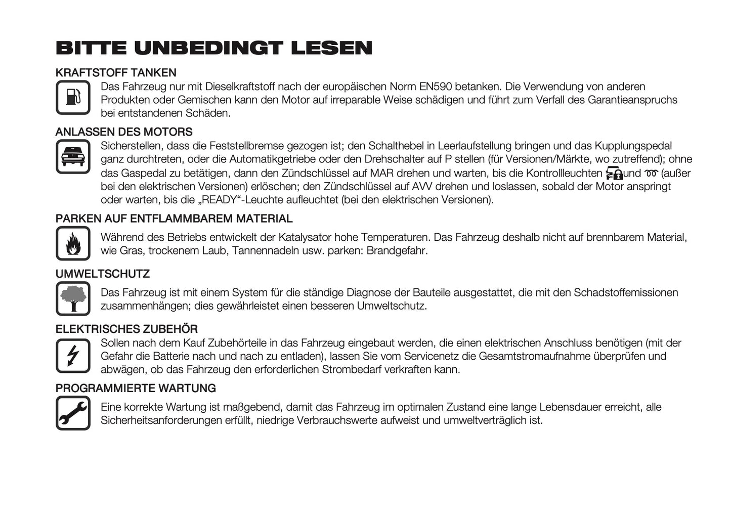 2024-2025 Citroën Jumper/Relay Owner's Manual | German