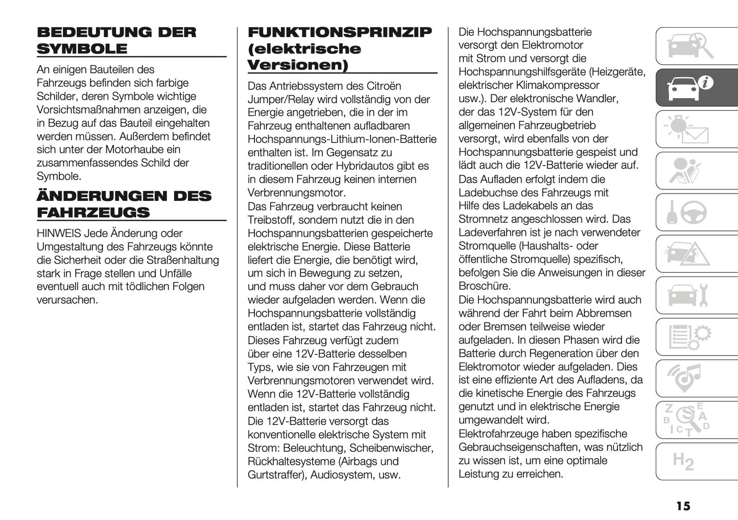 2025 Citroën Jumper/Relay Bedienungsanleitung | Deutsch