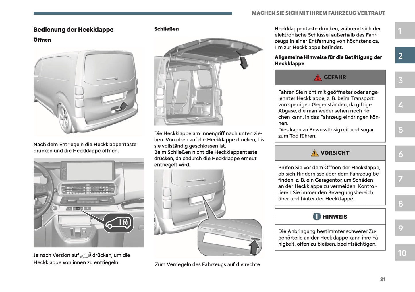 2026 Citroën Jumpy/Dispatch/SpaceTourer Owner's Manual | German