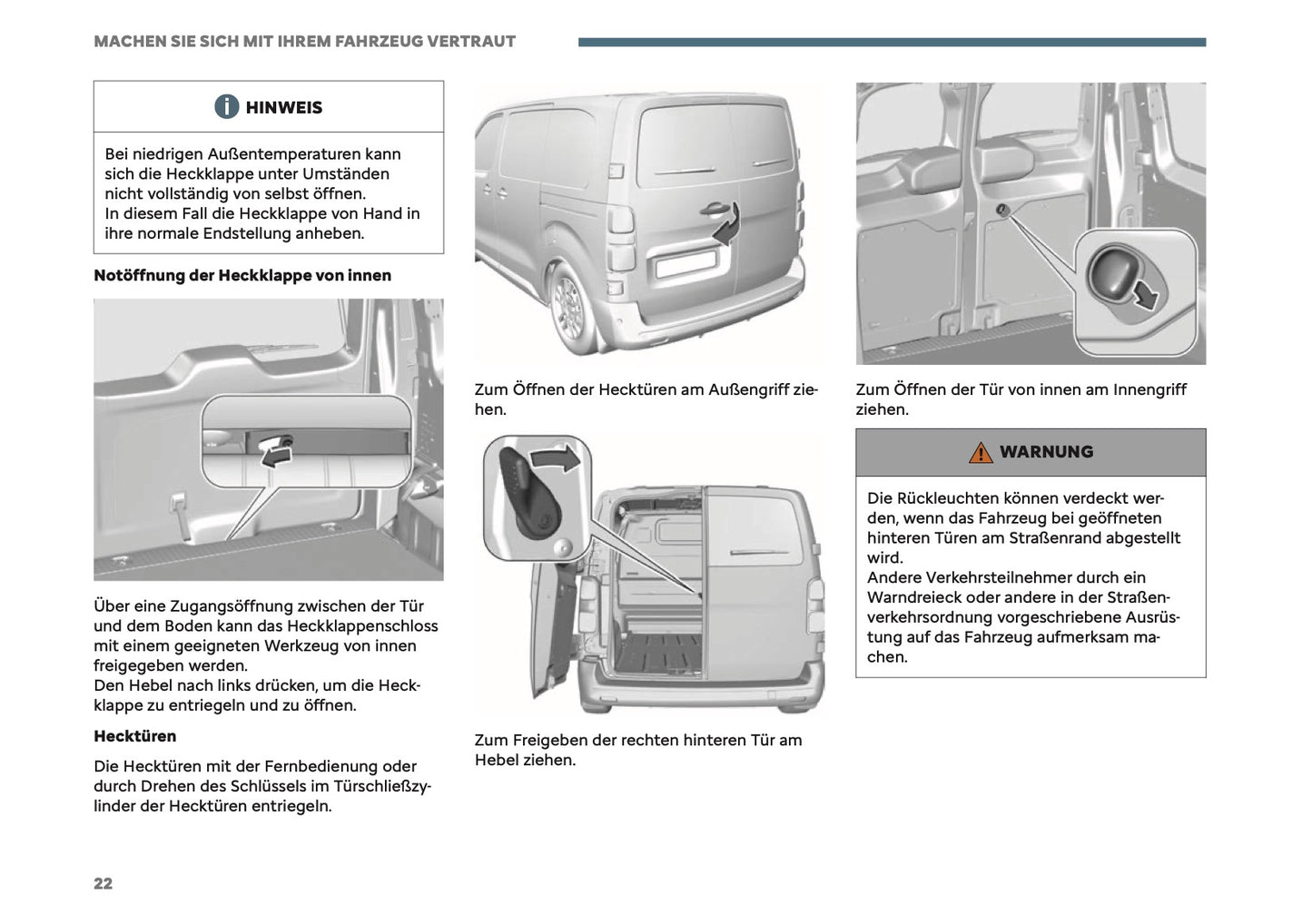 2026 Citroën Jumpy/Dispatch/SpaceTourer Owner's Manual | German