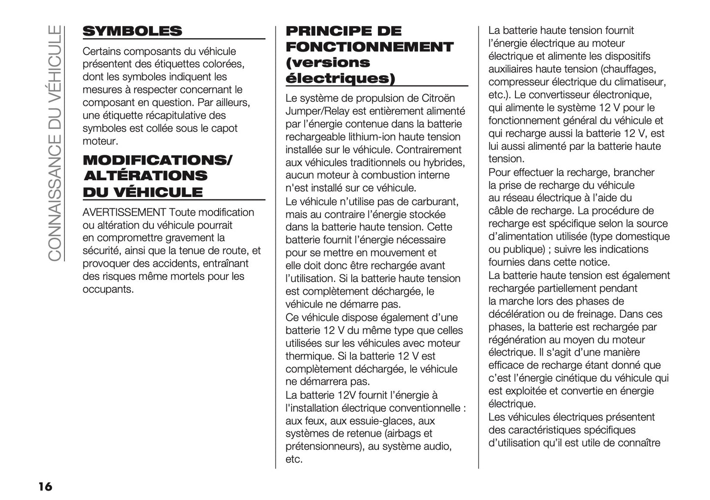 2025 Citroën Jumper/Relay Manuel du propriétaire | Français