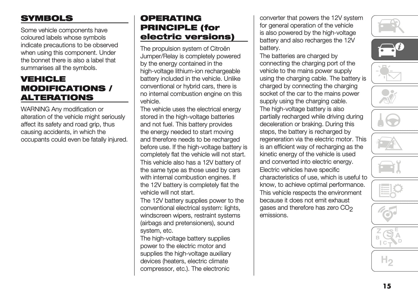 2025 Citroën Jumper/Relay Owner's Manual | English