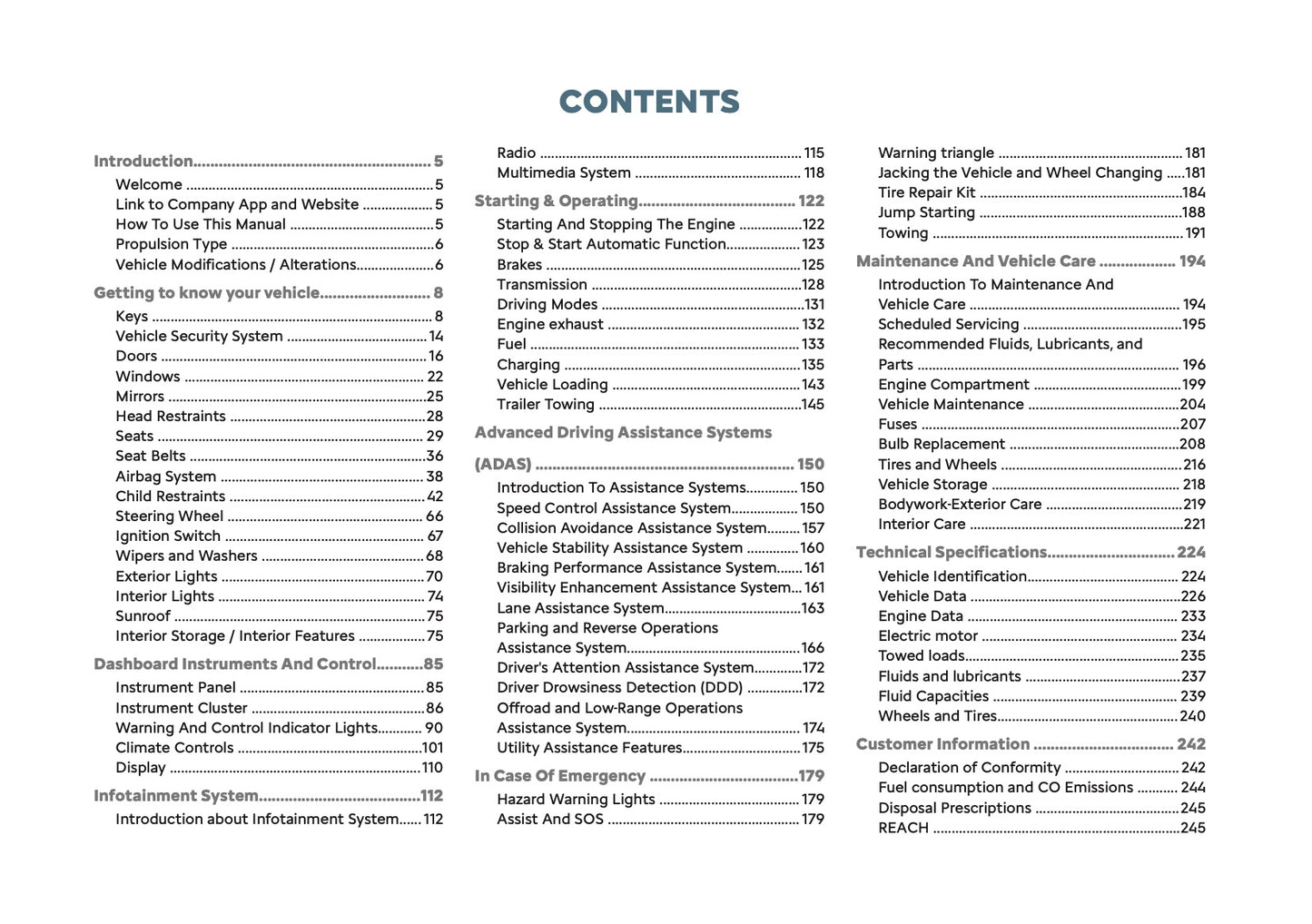 2026 Citroën Jumpy/Dispatch/SpaceTourer Owner's Manual | English