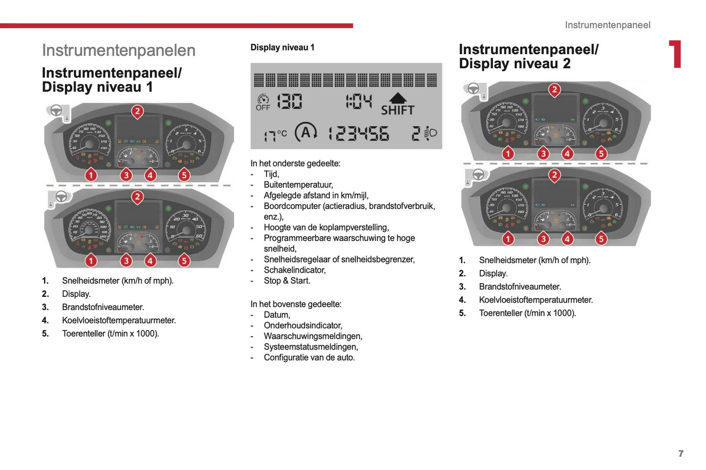 2017-2019 Citroën Jumper Owner's Manual | Dutch