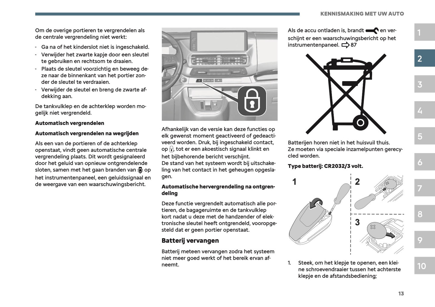 2026 Citroën Jumpy/Dispatch/SpaceTourer Gebruikershandleiding | Nederlands