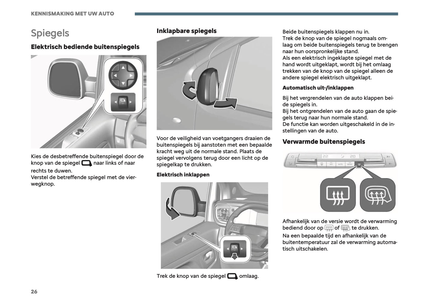 2026 Citroën Jumpy/Dispatch/SpaceTourer Gebruikershandleiding | Nederlands