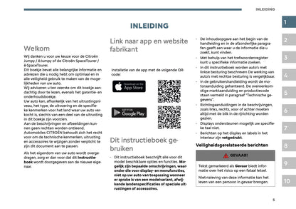 2026 Citroën Jumpy/Dispatch/SpaceTourer Gebruikershandleiding | Nederlands