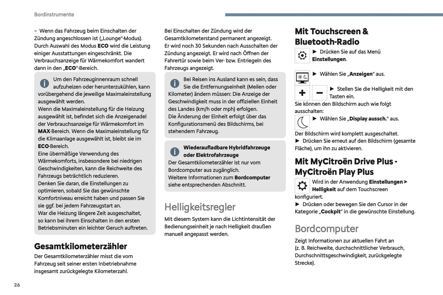 2024-2025 Citroën Jumpy/Dispatch/SpaceTourer Owner's Manual | German