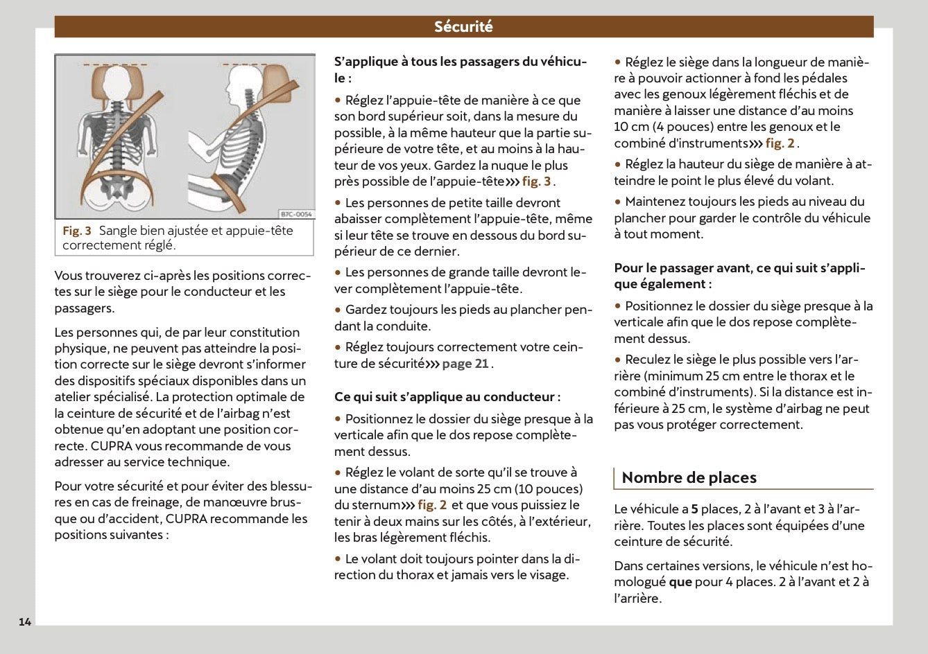 2022 Cupra Ateca Owner's Manual | French