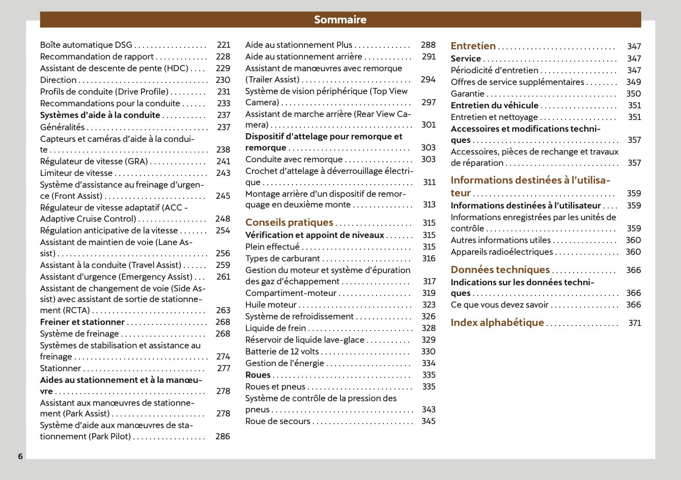 2022 Cupra Ateca Owner's Manual | French