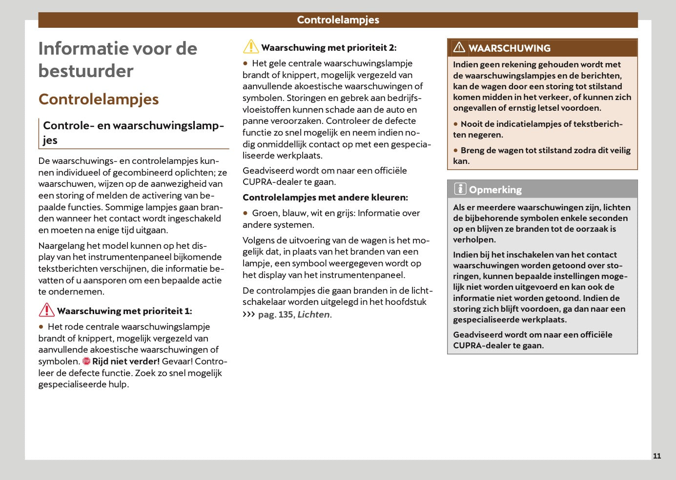 2025-2026 Cupra Terramar Gebruikershandleiding | Nederlands